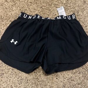 Under Armour Women's Black Athletic Shorts